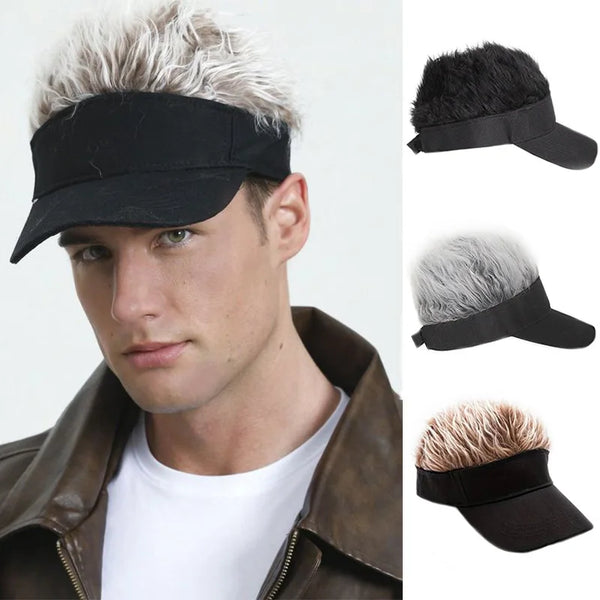 Hip Hop Wig Hat – Funny One-Piece Cap for Cosplay & Parties