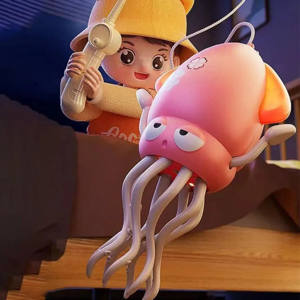 Electric Dancing Squid – Interactive Music & Light Electronic Pet Toy