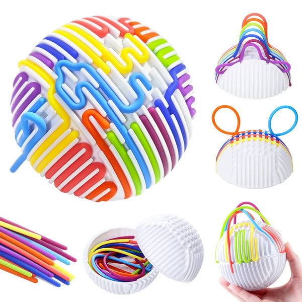 Sensory Activity Ball – Montessori Fidget Toy for Kids & Travel